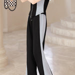 Color-block loose-fitting set - liwisi