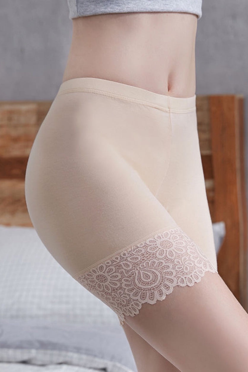 No Show Lace Panties - liwisi