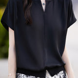 Plain versatile T-shirt - liwisi