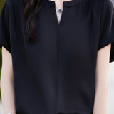 Plain versatile T-shirt - liwisi