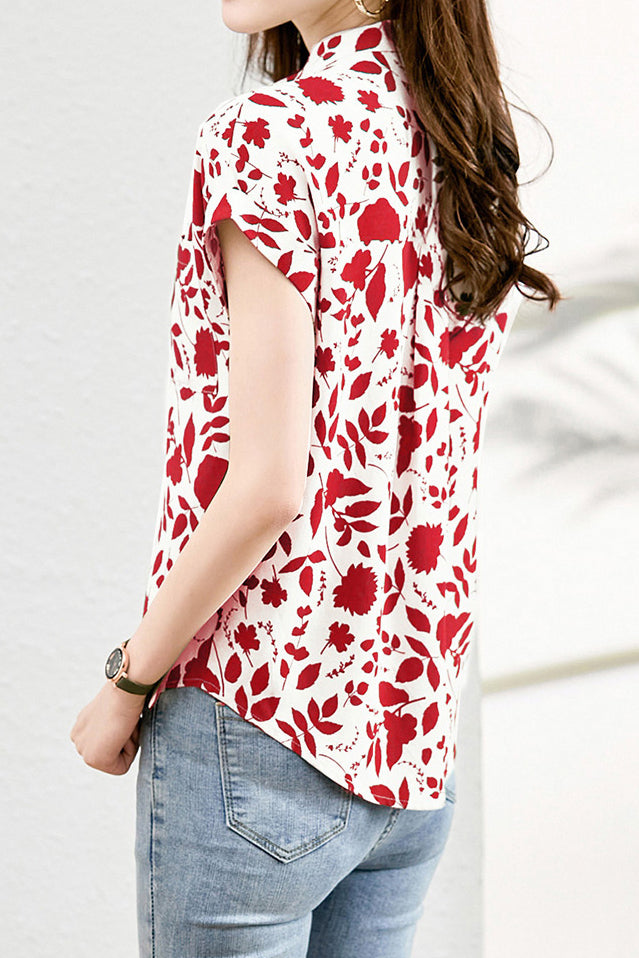 Casual floral shirt - liwisi