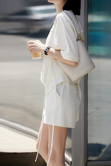Casual breathable cotton set - liwisi