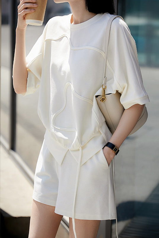 Casual breathable cotton set - liwisi