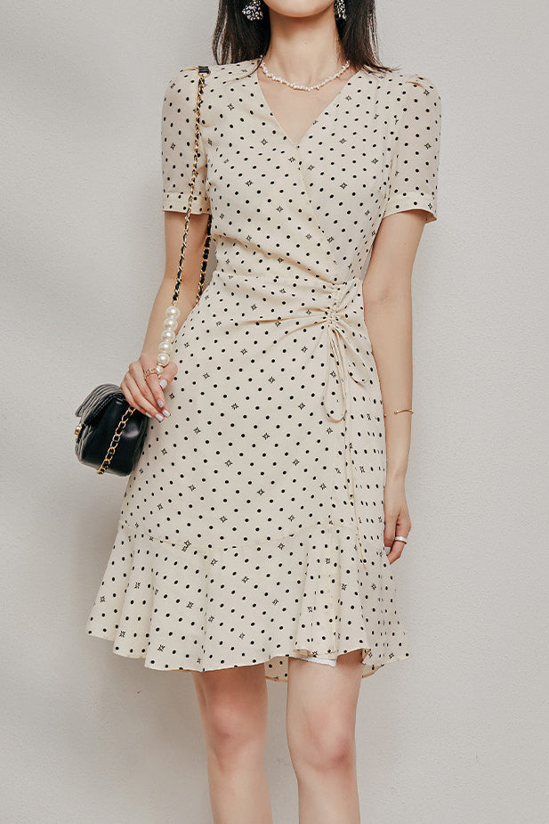 elegant polka dot dresses Elegant Polka Dot Dress