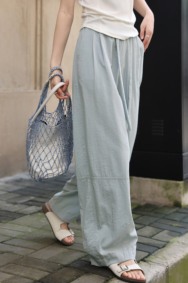 Slim Casual Round Neck Short Sleeve Top and Casual Cargo Pants - liwisi