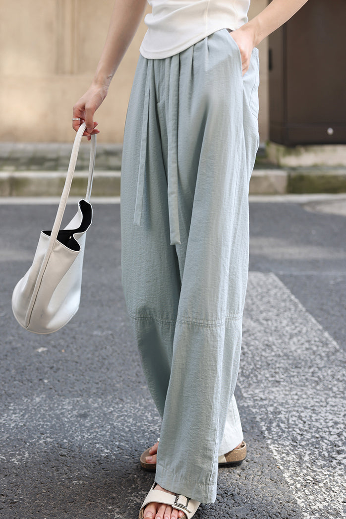 Slim Casual Round Neck Short Sleeve Top and Casual Cargo Pants - liwisi