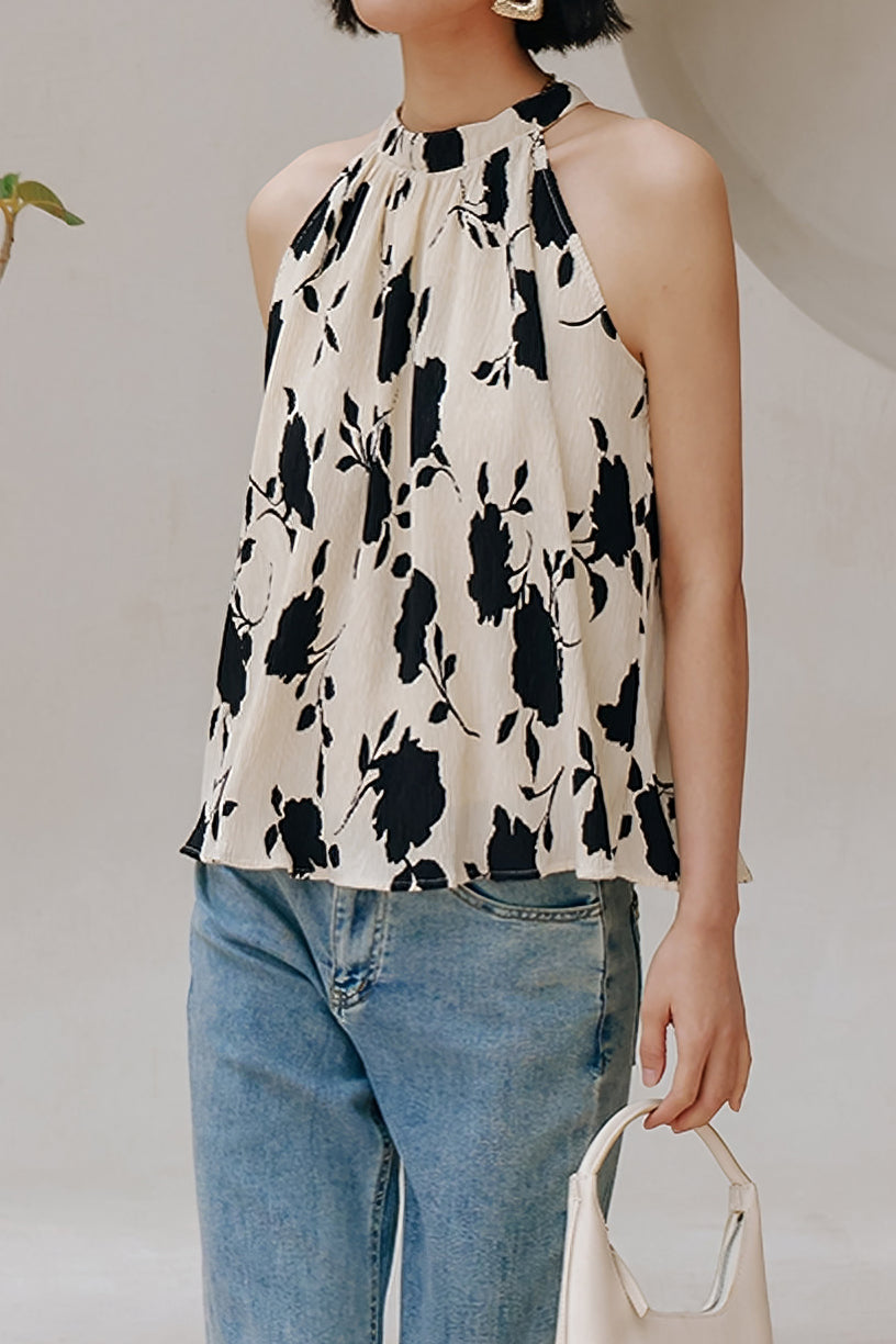 Bohemian Halter Camisole - liwisi
