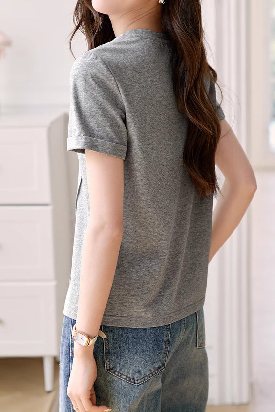Basic Versatile T-shirt - liwisi