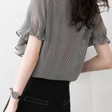 Versatile Ruffled Blouse - liwisi