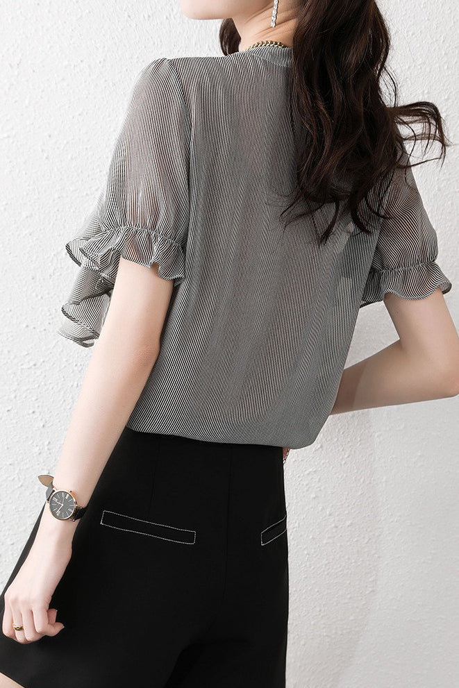 Versatile Ruffled Blouse - liwisi