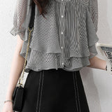 Versatile Ruffled Blouse - liwisi