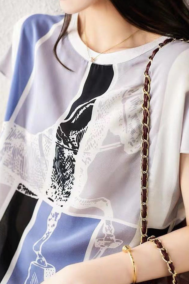 Fashion Printed T-Shirt - liwisi