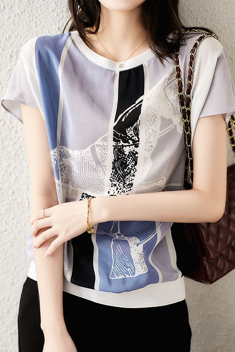 Fashion Printed T-Shirt - liwisi