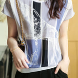 Fashion Printed T-Shirt - liwisi