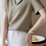 Colorblock Two-in-One T-Shirt - liwisi