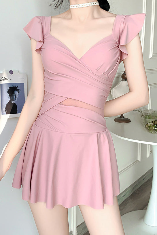 French Sweet Swim Dress - liwisi