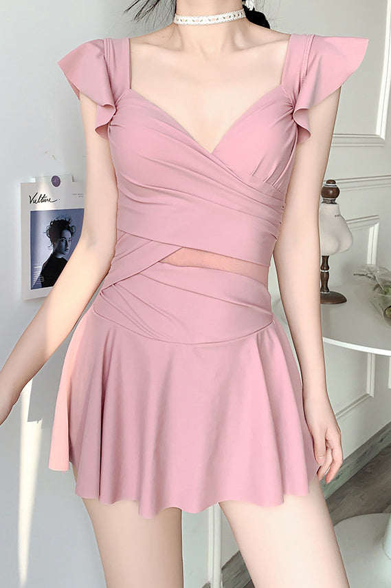 French Sweet Swim Dress - liwisi