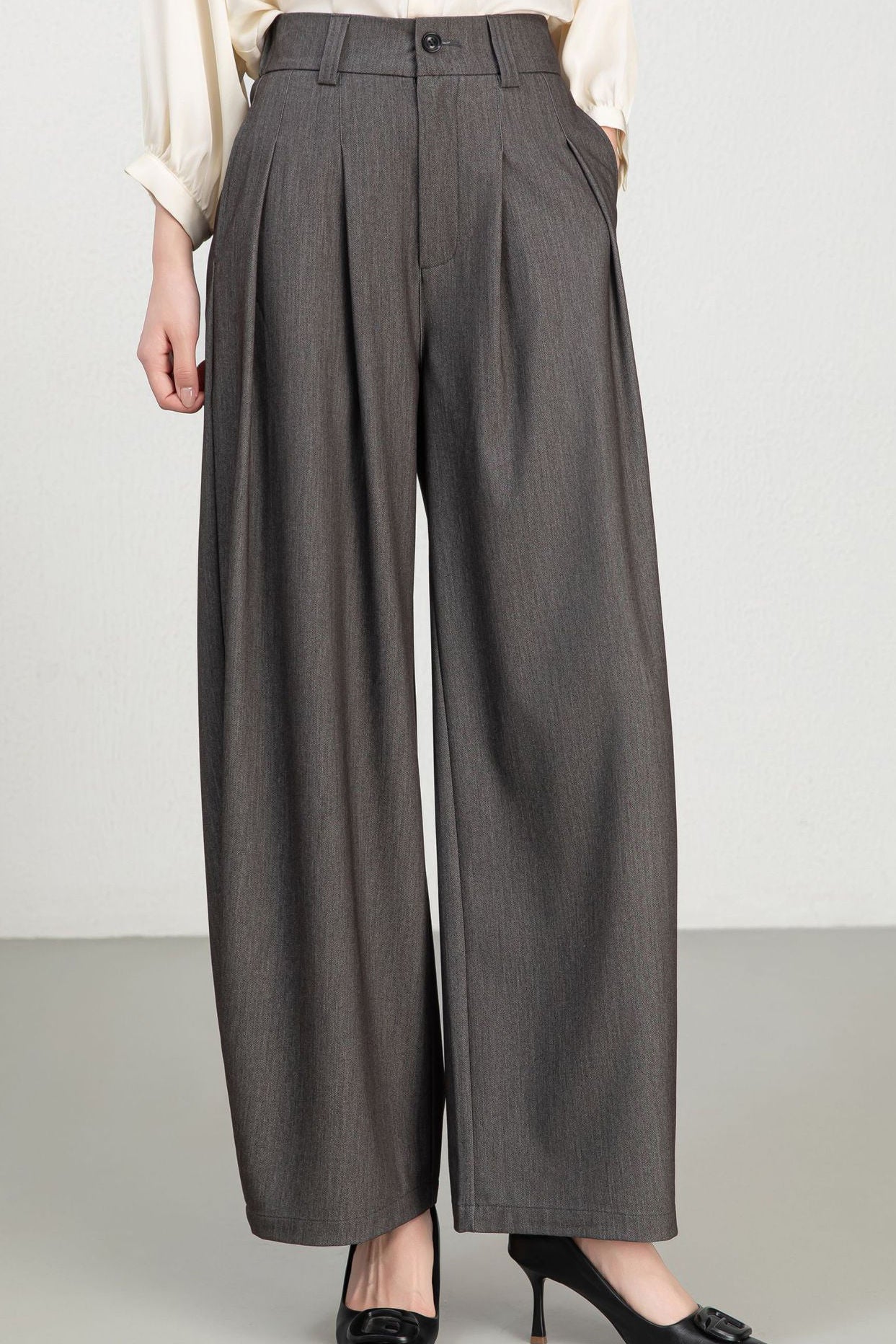 Casual Tencel Wide-Leg Jeans - liwisi