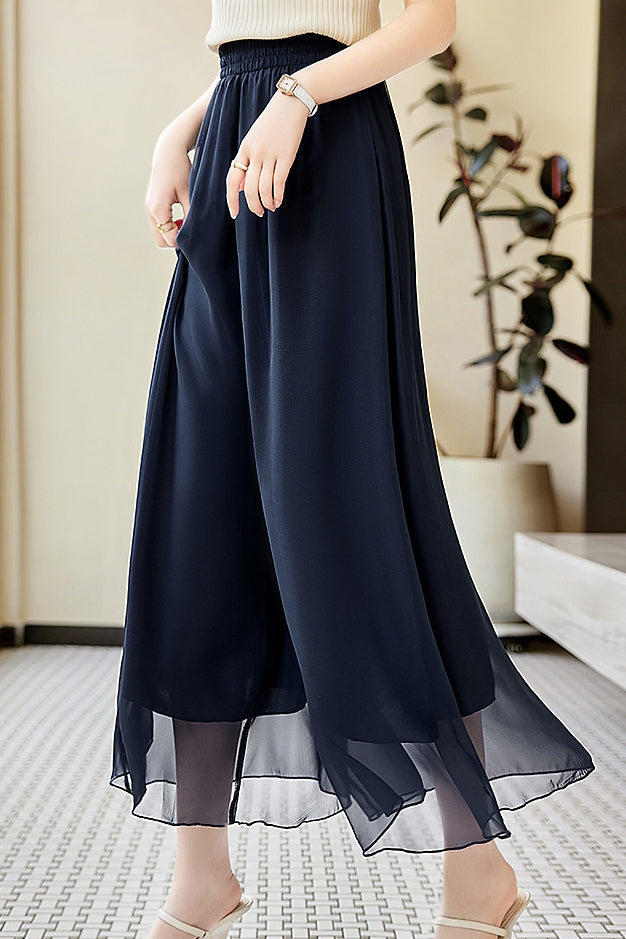 Double-layer Elegant Lightweight Pants - liwisi