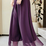 Double-layer Elegant Lightweight Pants - liwisi