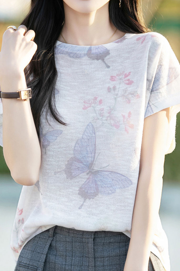Versatile Breathable Knit Top - liwisi