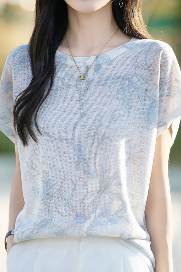 Versatile Breathable Knit Top - liwisi