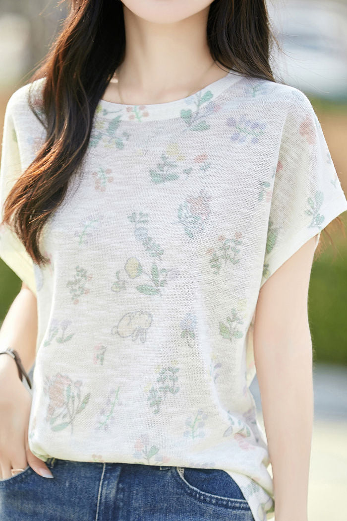 Versatile Breathable Knit Top - liwisi