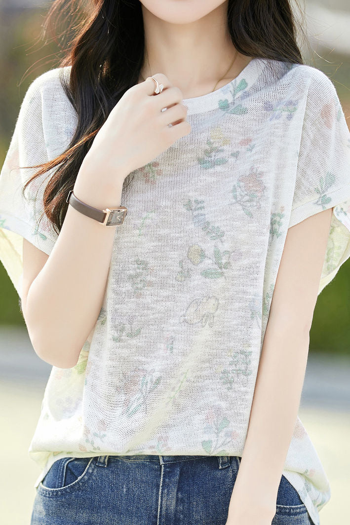 Versatile Breathable Knit Top - liwisi
