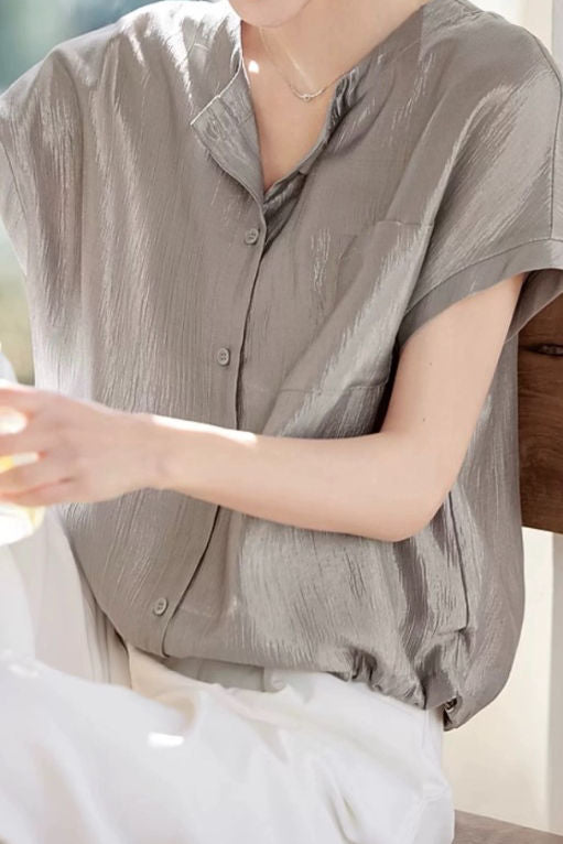 Elegant Fashion Textured Shirt - liwisi