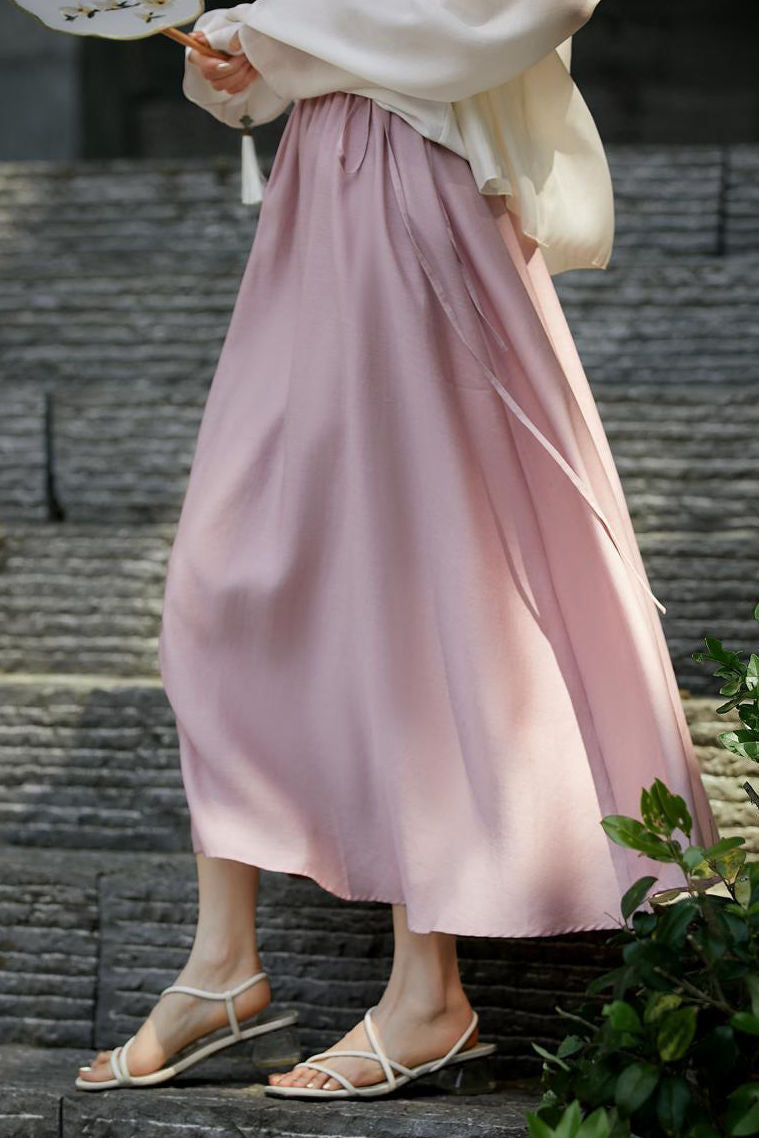 Elegant Slim A-line Umbrella Skirt - liwisi