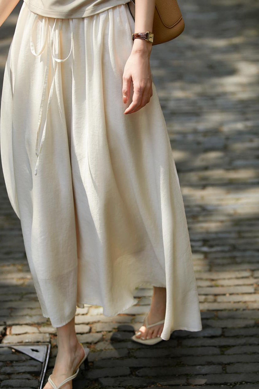 Elegant Slim A-line Umbrella Skirt - liwisi
