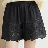 Embroidered Lace Underwear Shorts - liwisi