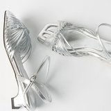French Woven Hollow Resort Sandals - liwisi