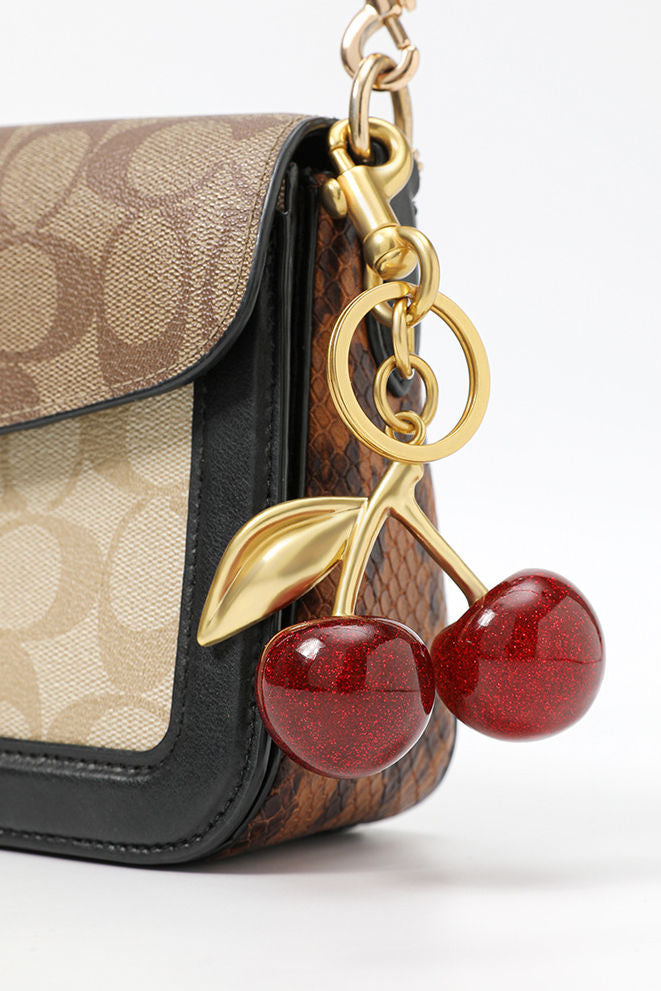 Cherry fruit bag charm - liwisi