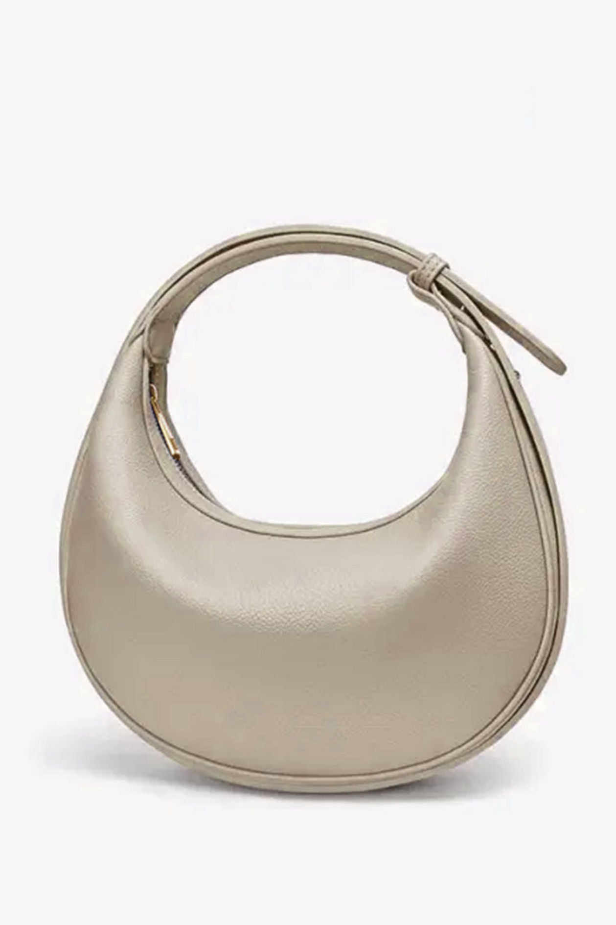 Handheld crossbody half-moon bag - liwisi