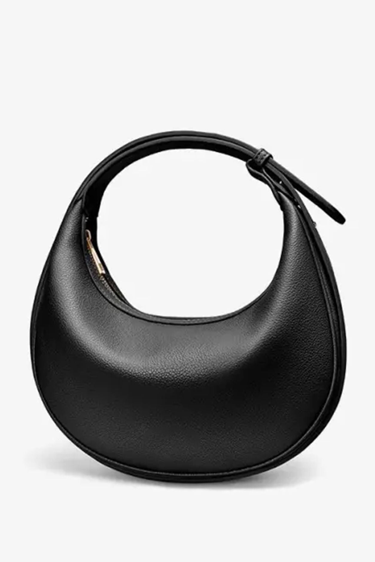 Handheld crossbody half-moon bag - liwisi