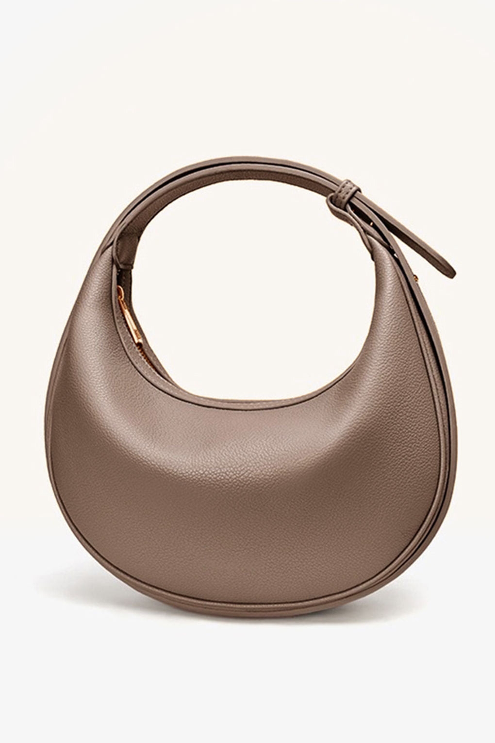 Handheld crossbody half-moon bag - liwisi