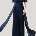 Ruffled sleeve jumpsuit - liwisi