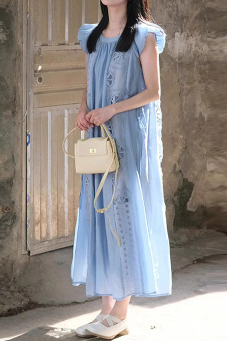 French Style Embroidered Dress - liwisi