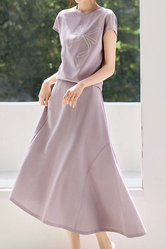 Minimalist stylish two-piece set - liwisi