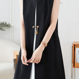 Simple and Elegant Sleeveless Tank Dress - liwisi