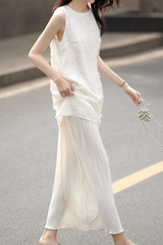 Elegant three-dimensional cut-out spliced dress - liwisi