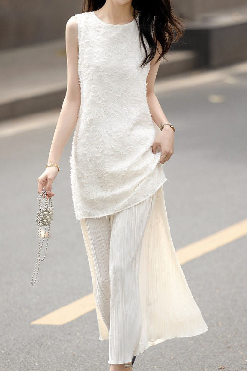 Elegant three-dimensional cut-out spliced dress - liwisi