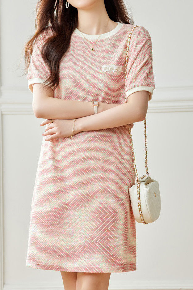 Exquisite and elegant textured dress - liwisi