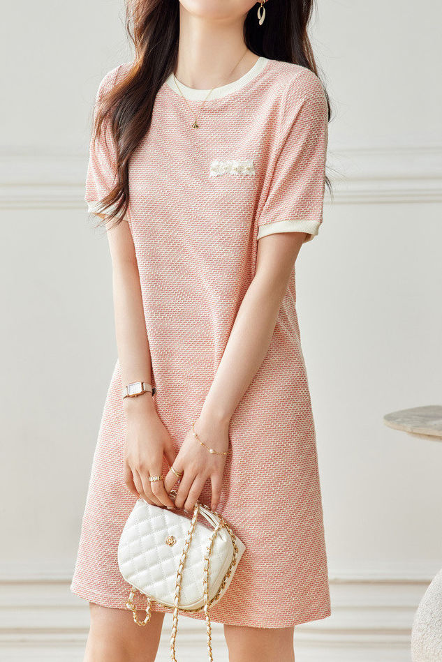 Exquisite and elegant textured dress - liwisi