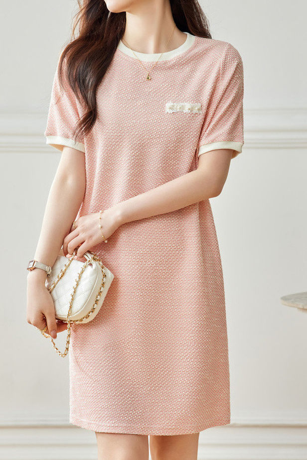 Exquisite and elegant textured dress - liwisi