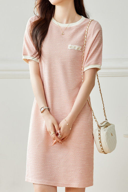 Exquisite and elegant textured dress - liwisi