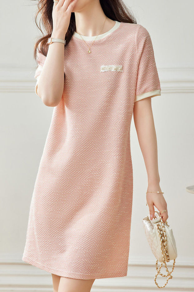 Exquisite and elegant textured dress - liwisi