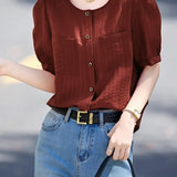 Casual textured shirt - liwisi