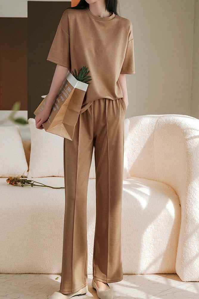 Soft comfort two-piece set - liwisi